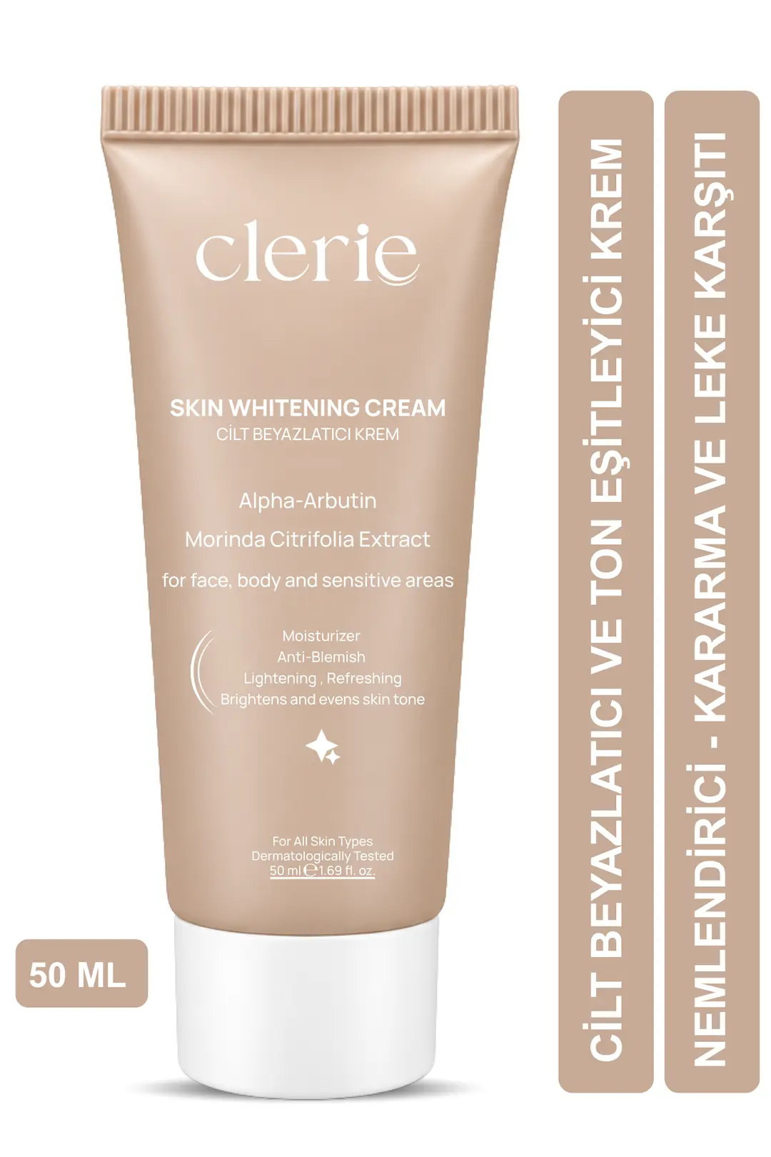 Product image: Clerie Alpha Arbutin Beyazlatıcı Yüz ve Vücut Bakım Kremi