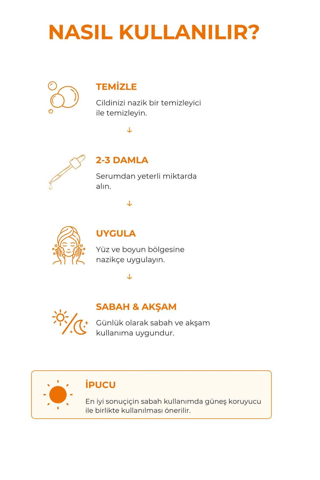Clerie 2’li C Vitamini Cilt Serumu – Leke Karşıtı, Aydınlatıcı, Cilt Tonu Eşitleyici Niacinamide Serum 2x30 ml