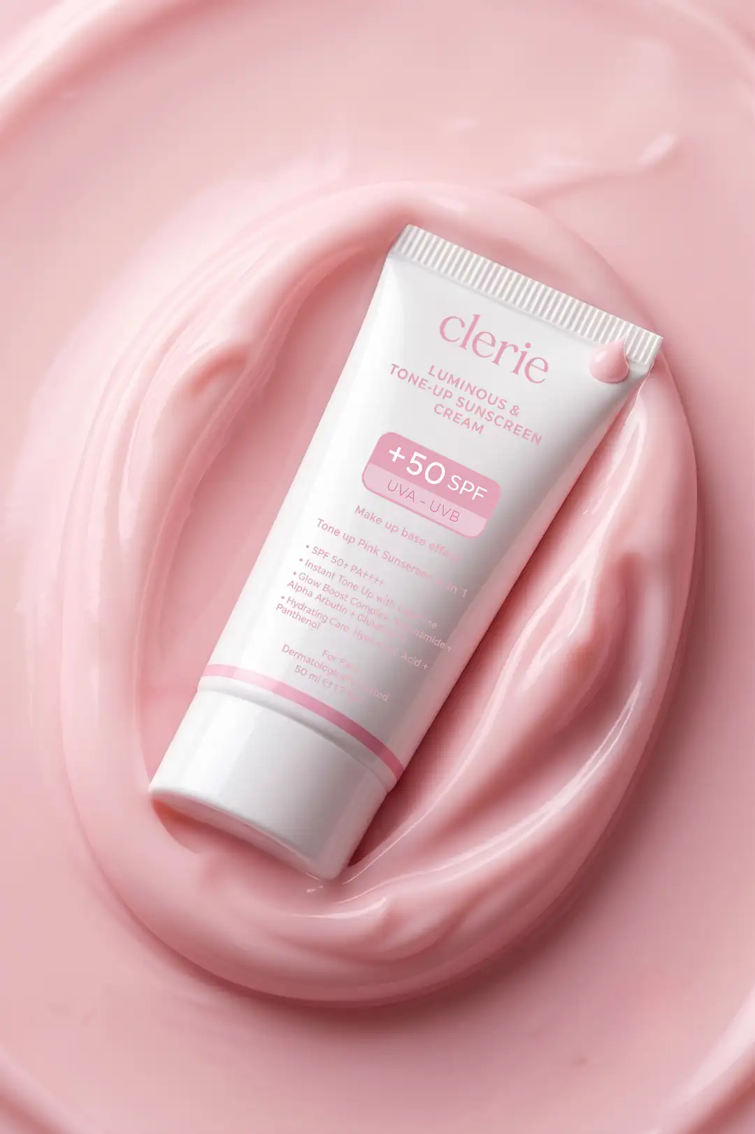 Clerie Tone-Up SPF 50+ Güneş Kremi 50 ml